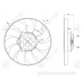 Ventilador de refrigeração do radiador do carro para CHEVROLET OPEL VECTRA